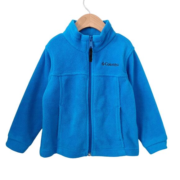 Columbia Blue Fleece Jacket - Picture 1 of 5